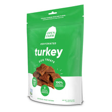 Load image into Gallery viewer, Open Farm Dehydrated Grain Free Turkey Dog Treats
