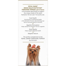 Load image into Gallery viewer, Royal Canin Breed Health Nutrition Yorkshire Terrier Adult Canned Dog Food
