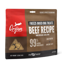 Load image into Gallery viewer, ORIJEN Freeze Dried Ranch Raised Beef Dog Treats
