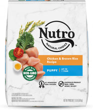 Load image into Gallery viewer, Nutro Wholesome Essentials Puppy Farm-Raised Chicken, Brown Rice &amp; Sweet Potato Dry Dog Food
