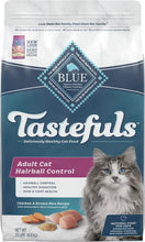 Load image into Gallery viewer, Blue Buffalo Tastefuls Adult Cat Hairball Control Chicken &amp; Brown Rice Recipe Dry Food
