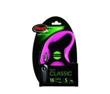 Load image into Gallery viewer, Flexi New Classic SM Retractable 16 ft Tape Leash
