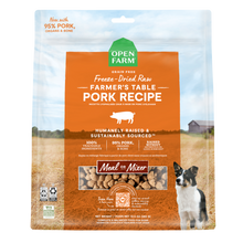 Load image into Gallery viewer, Open Farm Farmers Table Pork Freeze Dried Raw Dog Food
