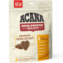 Load image into Gallery viewer, ACANA Crunchy Biscuits High-Protein Chicken Liver Recipe Dog Treats
