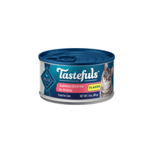 Load image into Gallery viewer, Blue Buffalo Tastefuls Adult Flaked Salmon Entree in Gravy Wet Cat Food
