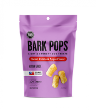 Load image into Gallery viewer, BIXBI Bark Pops Sweet Potato and Apple Dog Treats
