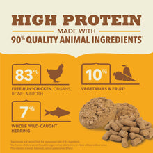 Load image into Gallery viewer, ACANA Freeze Dried Dog Food and Topper Grain Free High Protein Fresh and Raw Animal Ingredients FreeRun Chicken Recipe Patties
