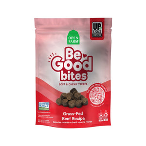 Open Farm Be Good Bites Grass-Fed Beef Recipe Soft & Chewy Treats