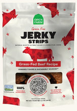 Load image into Gallery viewer, Open Farm Grain Free Jerky Strips Grass-Fed Beef Recipe

