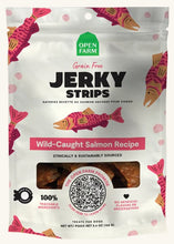 Load image into Gallery viewer, Open Farm Grain Free Jerky Strips Wild-Caught Salmon Recipe
